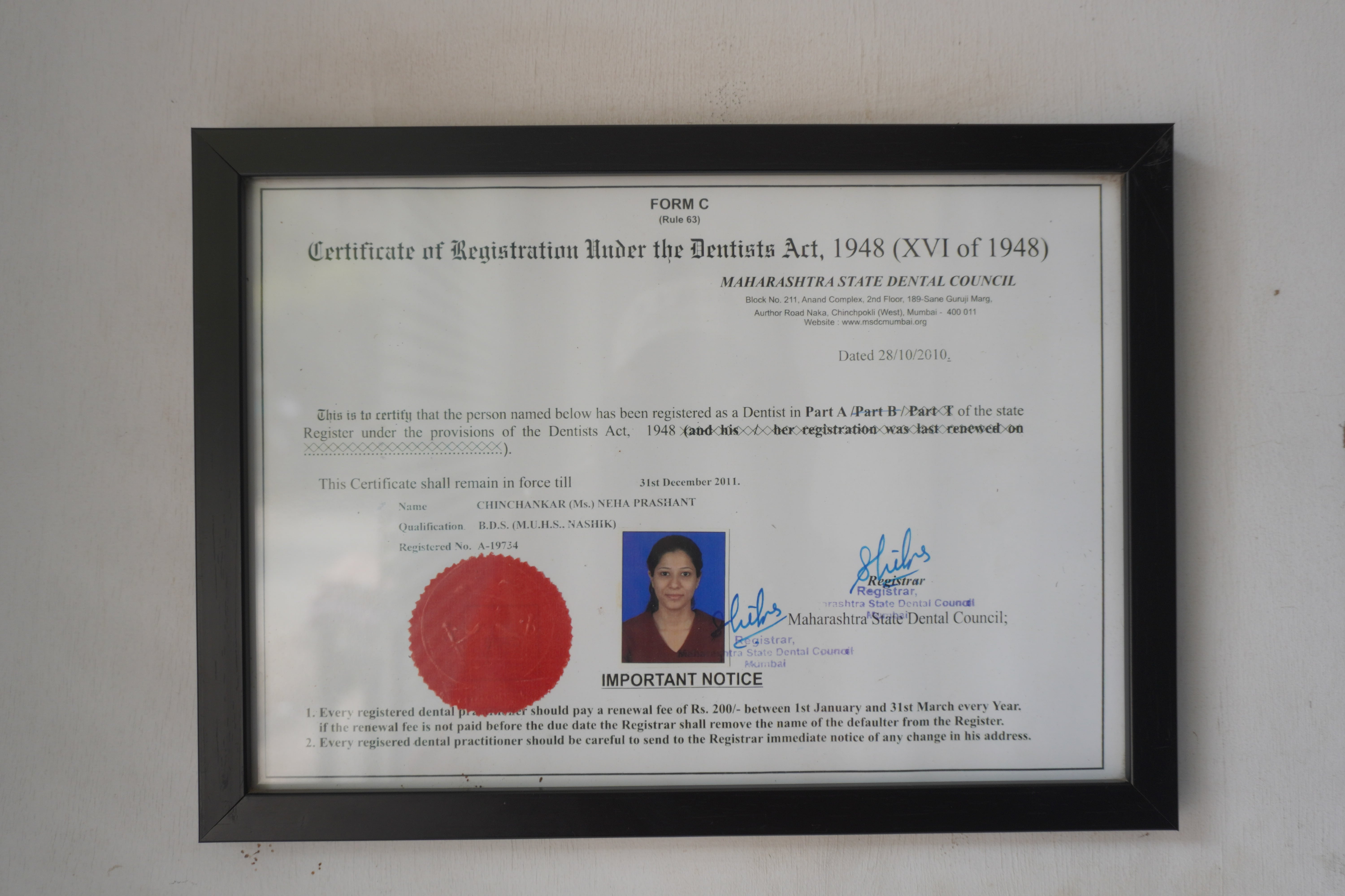 Smile Forever Dental Clinic modern operatory and equipment in Vasai West
